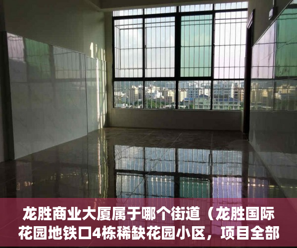 龙胜商业大厦属于哪个街道（龙胜国际花园地铁口4栋稀缺花园小区，项目全部原始户型 ）小产权房多久拆迁，