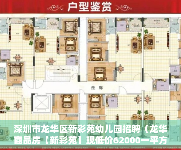 深圳市龙华区新彩苑幼儿园招聘（龙华商品房【新彩苑】现低价62000一平方起了 ）小产权房水过户多久能更名，
