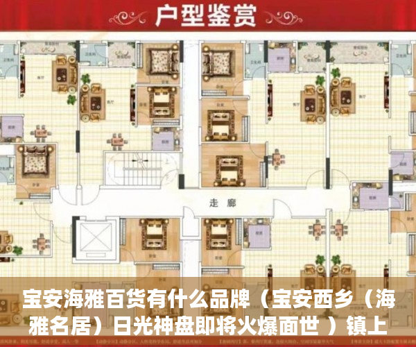 宝安海雅百货有什么品牌（宝安西乡（海雅名居）日光神盘即将火爆面世 ）镇上有小产权房卖了后悔怎么办，
