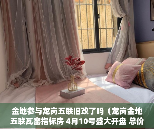 金地参与龙岗五联旧改了吗（龙岗金地五联瓦窑指标房 4月10号盛大开盘 总价60万一套 ）小产权房抵押贷款贷多久，
