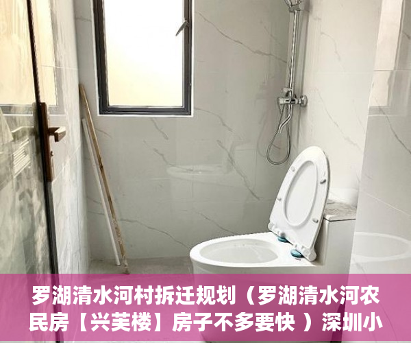 罗湖清水河村拆迁规划（罗湖清水河农民房【兴芙楼】房子不多要快 ）深圳小产权还能卖多久，