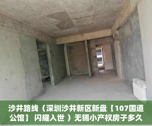 沙井路线（深圳沙井新区新盘【107国道公馆】 闪耀入世 ）无锡小产权房子多久可以过户，