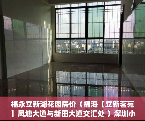 福永立新湖花园房价（福海【立新茗苑】凤塘大道与新田大道交汇处 ）深圳小产权房怎么来的，