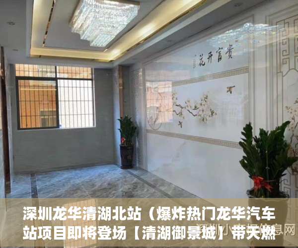 深圳龙华清湖北站（爆炸热门龙华汽车站项目即将登场【清湖御景城】带天燃气 ）小产权怎么落户，