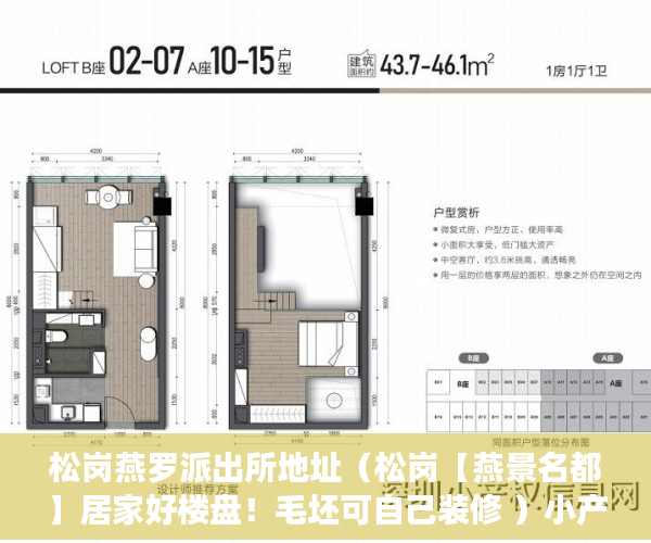 松岗燕罗派出所地址（松岗【燕景名都】居家好楼盘！毛坯可自己装修 ）小产权房继承后多久可以买，