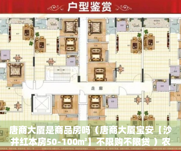唐商大厦是商品房吗（唐商大厦宝安【沙井红本房50-100㎡】不限购不限贷 ）农村小产权房怎么解决，