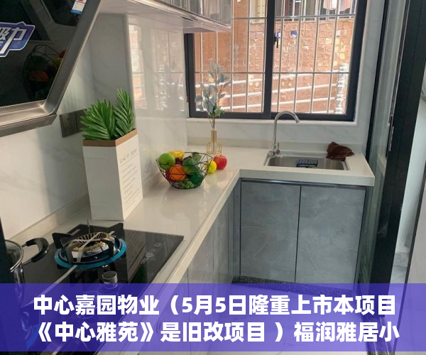 中心嘉园物业（5月5日隆重上市本项目《中心雅苑》是旧改项目 ）福润雅居小产权房产证怎么办，