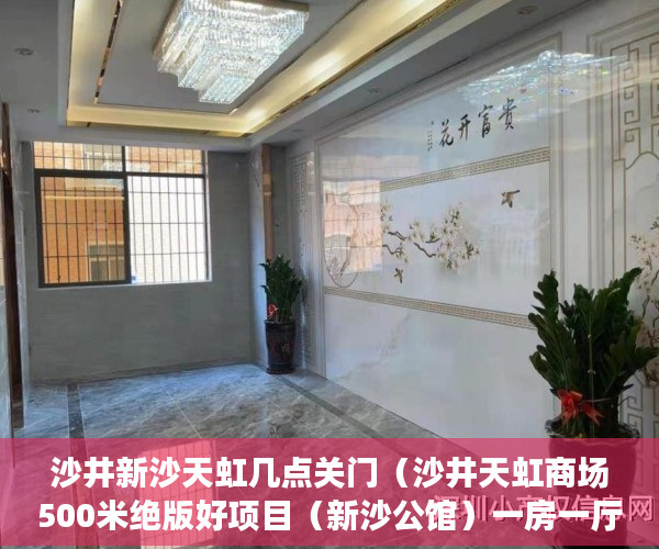 沙井新沙天虹几点关门（沙井天虹商场500米绝版好项目（新沙公馆）一房一厅50万 ）小产权房买卖合同弄丢怎么办，