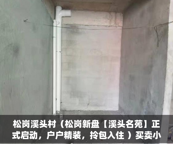 松岗溪头村（松岗新盘【溪头名苑】正式启动，户户精装，拎包入住 ）买卖小产权店开庭多久出判决书，