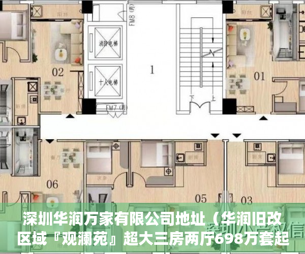 深圳华润万家有限公司地址（华润旧改区域『观澜苑』超大三房两厅698万套起难买好 ）小产权房怎么继承改名字，