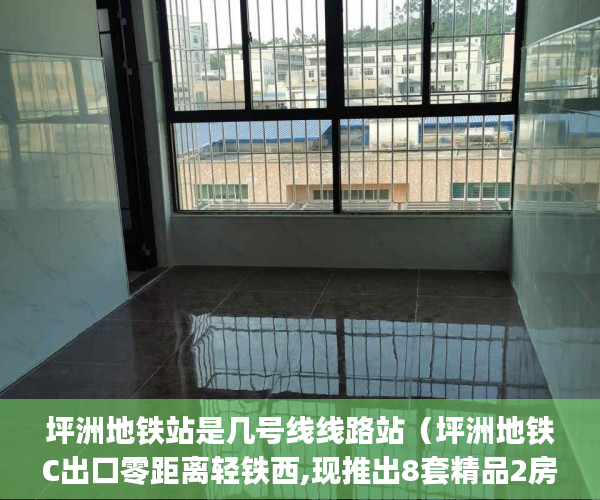 坪洲地铁站是几号线线路站（坪洲地铁C出口零距离轻铁西,现推出8套精品2房&3房 ）大产权证办下来小产权证多久办下来，
