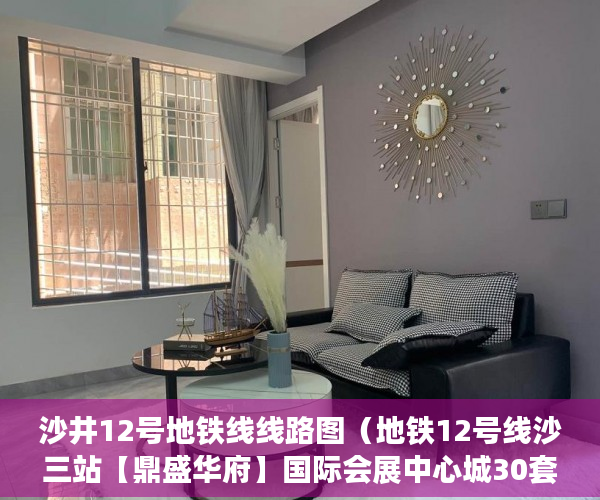 沙井12号地铁线线路图（地铁12号线沙三站【鼎盛华府】国际会展中心城30套 ）房子小产权多久，