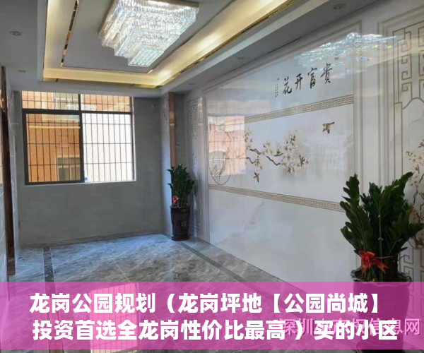 龙岗公园规划（龙岗坪地【公园尚城】  投资首选全龙岗性价比最高 ）买的小区小产权房怎么办房产证，