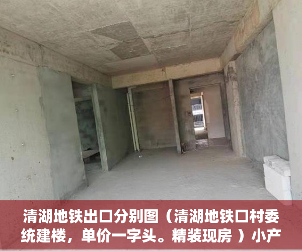 清湖地铁出口分别图（清湖地铁口村委统建楼，单价一字头。精装现房 ）小产权房资料律师会保留多久，