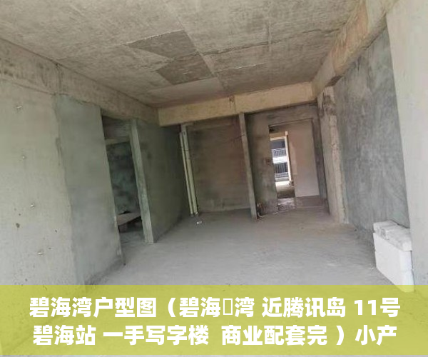 碧海湾户型图（碧海珺湾 近腾讯岛 11号碧海站 一手写字楼  商业配套完 ）小产权房屋公证后管多久，