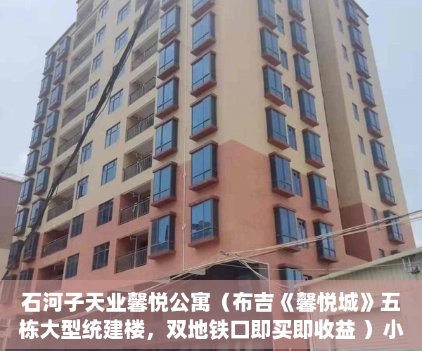 石河子天业馨悦公寓（布吉《馨悦城》五栋大型统建楼，双地铁口即买即收益 ）小产权房怎么过户手续，
