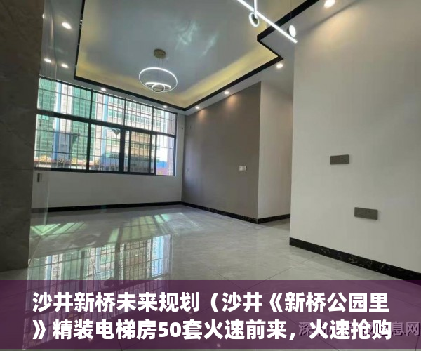 沙井新桥未来规划（沙井《新桥公园里》精装电梯房50套火速前来，火速抢购！ ）小产权楼盘怎么看房，