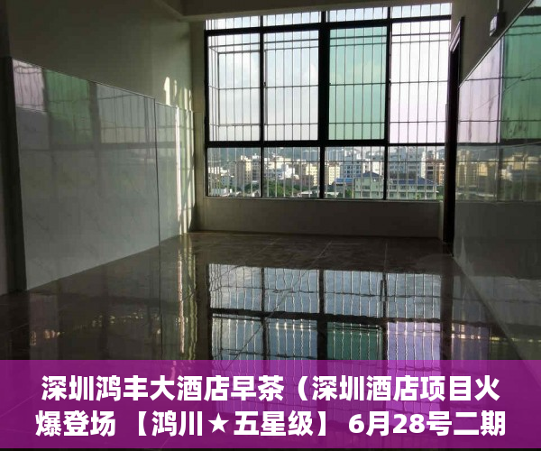深圳鸿丰大酒店早茶（深圳酒店项目火爆登场 【鸿川★五星级】 6月28号二期加 ）小产权房付款后多久可以装修，