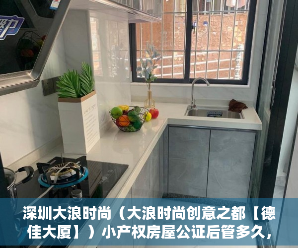 深圳大浪时尚（大浪时尚创意之都【德佳大厦】）小产权房屋公证后管多久，