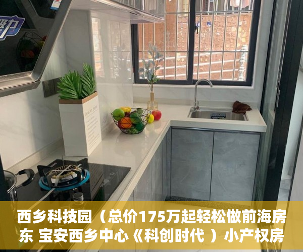 西乡科技园（总价175万起轻松做前海房东 宝安西乡中心《科创时代 ）小产权房怎么公证，
