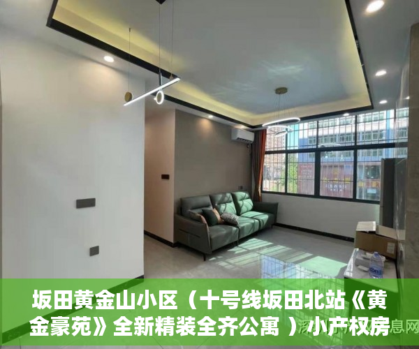 坂田黄金山小区（十号线坂田北站《黄金豪苑》全新精装全齐公寓 ）小产权房建设好后保质期多久，