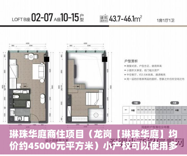 琳珠华庭商住项目（龙岗【琳珠华庭】均价约45000元平方米）小产权可以使用多久，