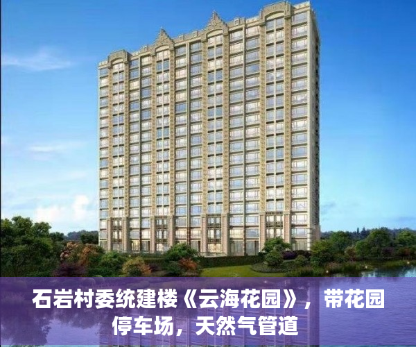 石岩村委统建楼《云海花园》，带花园停车场，天然气管道 