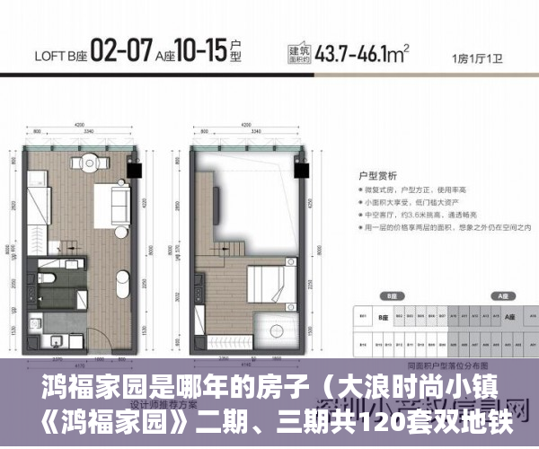 鸿福家园是哪年的房子（大浪时尚小镇《鸿福家园》二期、三期共120套双地铁学区 ）大产权办下来后多久可以办小产权，