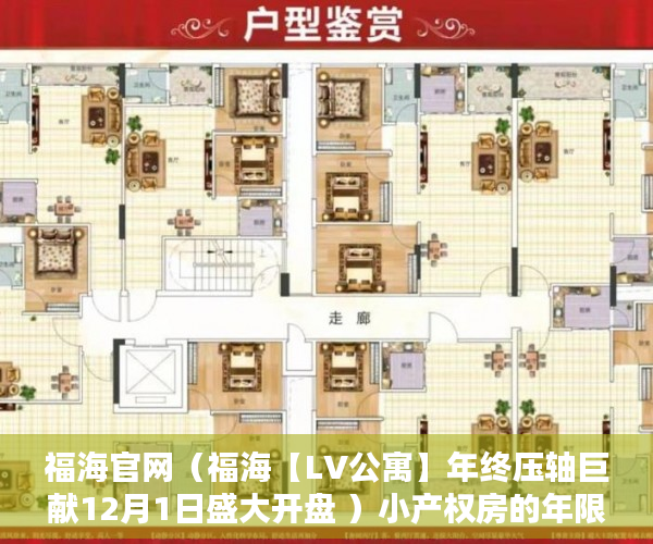 福海官网（福海【LV公寓】年终压轴巨献12月1日盛大开盘 ）小产权房的年限是多久，