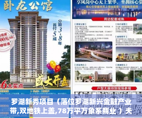 罗湖新秀项目（落位罗湖新兴金融产业带,双地铁上盖,78万平万象系商业 ）夫妻两人都是小产权房怎么办，