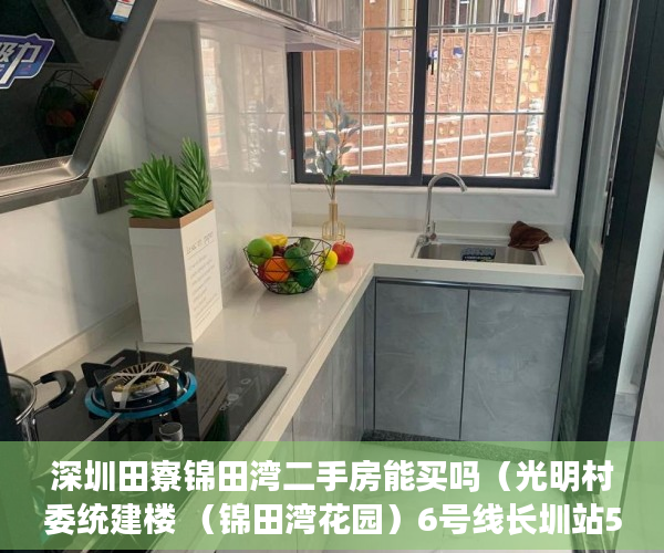 深圳田寮锦田湾二手房能买吗（光明村委统建楼 （锦田湾花园）6号线长圳站500米 ）小产权多久可以入住，