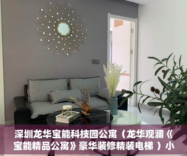 深圳龙华宝能科技园公寓（龙华观澜《宝能精品公寓》豪华装修精装电梯 ）小产权房到底能住多久，