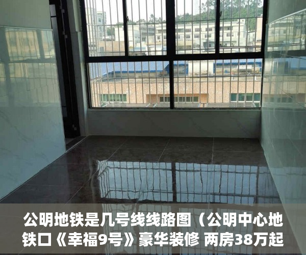 公明地铁是几号线线路图（公明中心地铁口《幸福9号》豪华装修 两房38万起 ）小产权的房子租住权有多久，