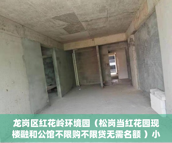 龙岗区红花岭环境园（松岗当红花园现楼融和公馆不限购不限贷无需名额 ）小产权房多久可以过户手续，