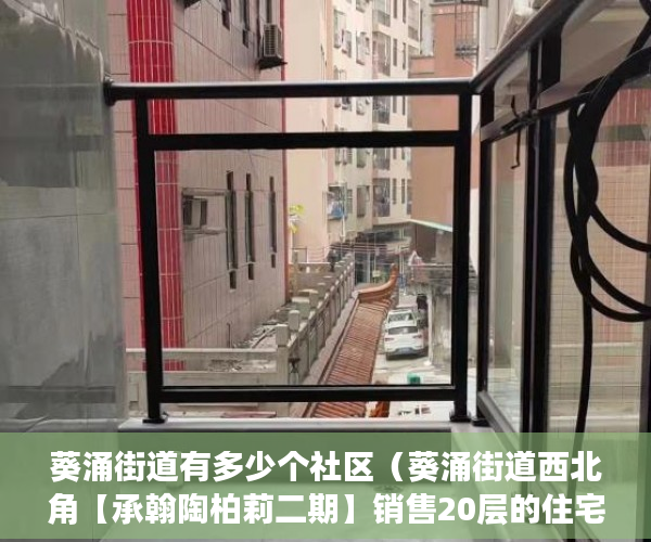 葵涌街道有多少个社区（葵涌街道西北角【承翰陶柏莉二期】销售20层的住宅 ）小产权房住多久成事实房，
