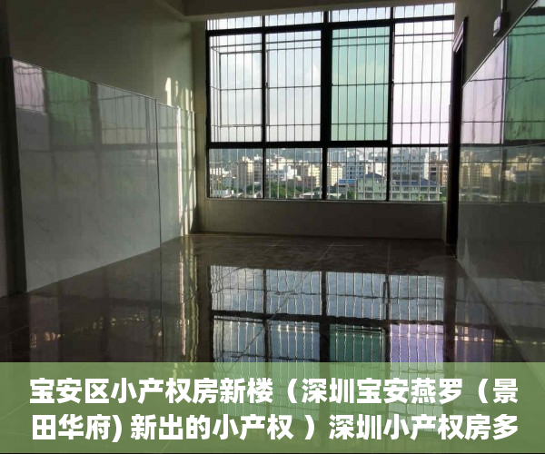 宝安区小产权房新楼（深圳宝安燕罗（景田华府) 新出的小产权 ）深圳小产权房多久可以过户，