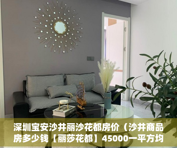 深圳宝安沙井丽沙花都房价（沙井商品房多少钱【丽莎花都】45000一平方均价在售 ）深圳小产权房转正后多久可以买，