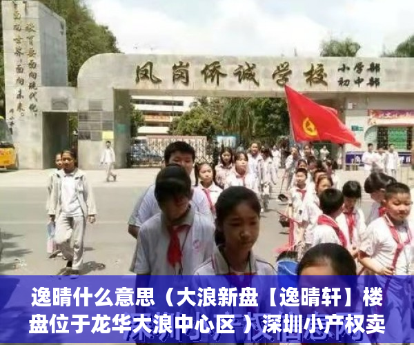 逸晴什么意思（大浪新盘【逸晴轩】楼盘位于龙华大浪中心区 ）深圳小产权卖了多久能申请公租房，