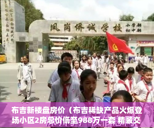 布吉新楼盘房价（布吉稀缺产品火爆登场小区2房总价低至988万一套 精装交 ）小产权拆迁要多久，