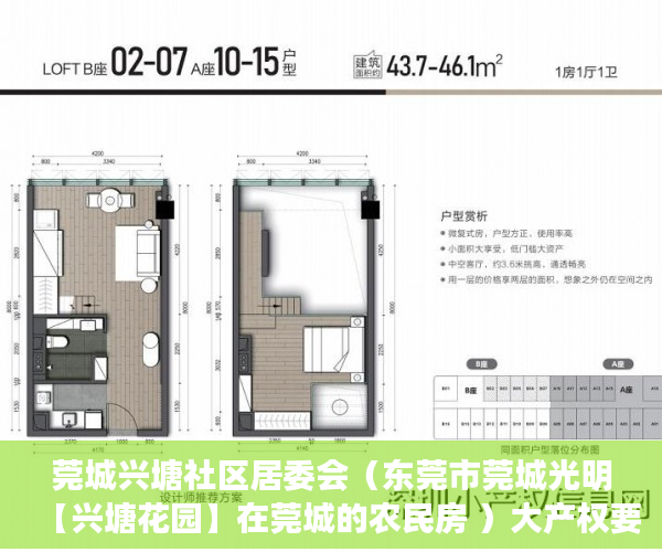 莞城兴塘社区居委会（东莞市莞城光明【兴塘花园】在莞城的农民房 ）大产权要比小产权早下来多久，