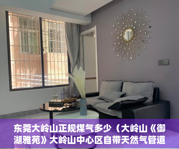 东莞大岭山正规煤气多少（大岭山《御湖雅苑》大岭山中心区自带天然气管道 ）小产权房公证流程需要多久，
