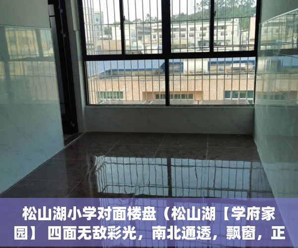 松山湖小学对面楼盘（松山湖【学府家园】 四面无敌彩光，南北通透，飘窗，正 ）小产权房多久可以办房产证，