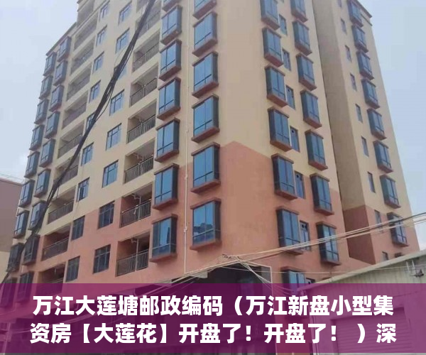 万江大莲塘邮政编码（万江新盘小型集资房【大莲花】开盘了！开盘了！ ）深圳小产权房能坚持多久，