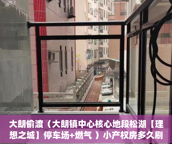 大朗偷渡（大朗镇中心核心地段松湖【理想之城】停车场+燃气 ）小产权房多久刷一次墙体，