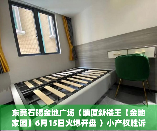 东莞石碣金地广场（塘厦新楼王【金地家园】6月15日火爆开盘 ）小产权胜诉后多久可以要回钱，