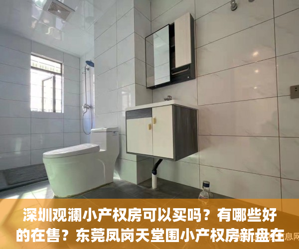 深圳观澜小产权房可以买吗？有哪些好的在售？东莞凤岗天堂围小产权房新盘在售  小产权房_小产权房可以买吗