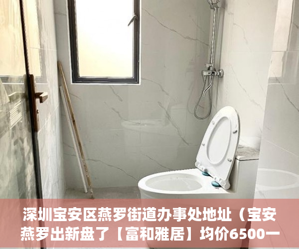 深圳宝安区燕罗街道办事处地址（宝安燕罗出新盘了【富和雅居】均价6500一平方 ）小产权侵占怎么办，