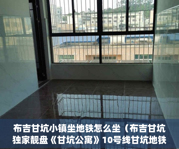 布吉甘坑小镇坐地铁怎么坐（布吉甘坑独家靓盘《甘坑公寓》10号线甘坑地铁站真正的30 ）怎么规避小产权房子的执行，