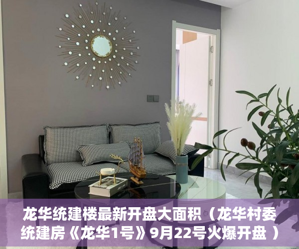 龙华统建楼最新开盘大面积（龙华村委统建房《龙华1号》9月22号火爆开盘 ）小产权店面协议书怎么签，