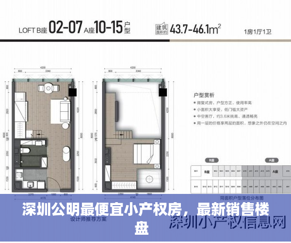 深圳公明最便宜小产权房，最新销售楼盘  